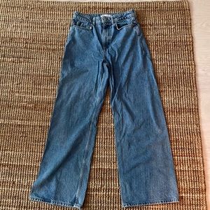 Zara wide leg jeans